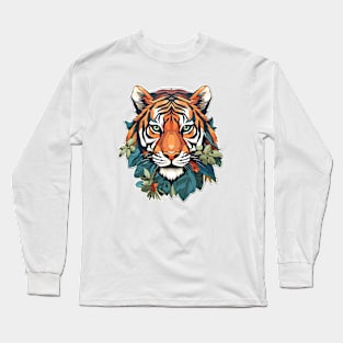 Tiger Beast Animal World Wildlife Beauty Discovery Long Sleeve T-Shirt